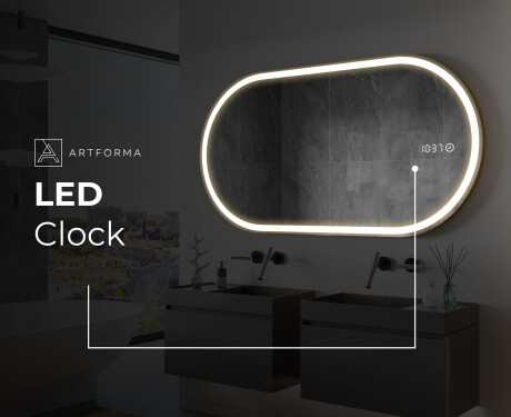 PremiumLine Illuminated Bathroom LED Lighted Mirror L230 #8