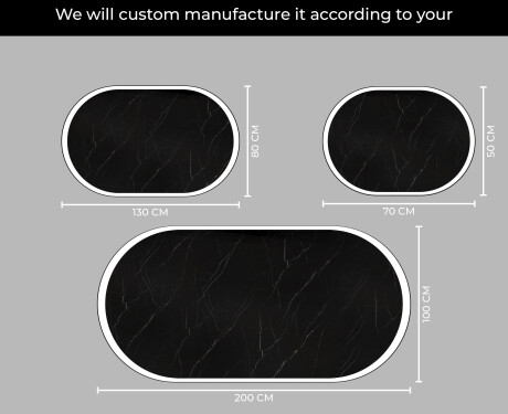 PremiumLine Illuminated Bathroom LED Lighted Mirror L230 #4