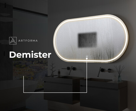 PremiumLine Illuminated Bathroom LED Lighted Mirror L231 #9
