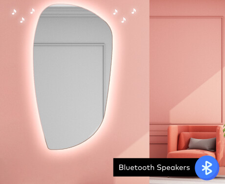 Irregular Mirror LED Lighted decorative design I221 #7