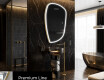 Irregular Mirror LED Lighted decorative design I222