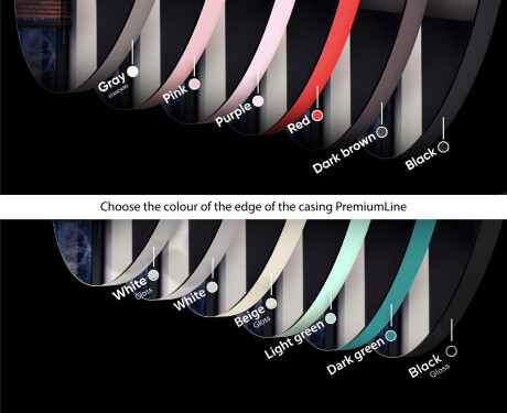 Irregular Mirror LED Lighted decorative design I222 #3