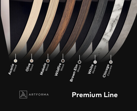 Irregular Mirror LED Lighted decorative design I222 #4