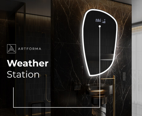 Irregular Mirror LED Lighted decorative design I222 #6