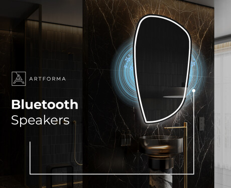 Irregular Mirror LED Lighted decorative design I223 #5