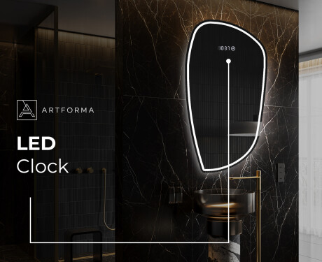 Irregular Mirror LED Lighted decorative design I223 #7