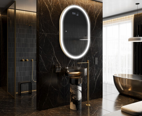 Backlit LED Bathroom Mirror L230 #9