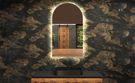 Irregular Mirror LED Lighted decorative design Y221