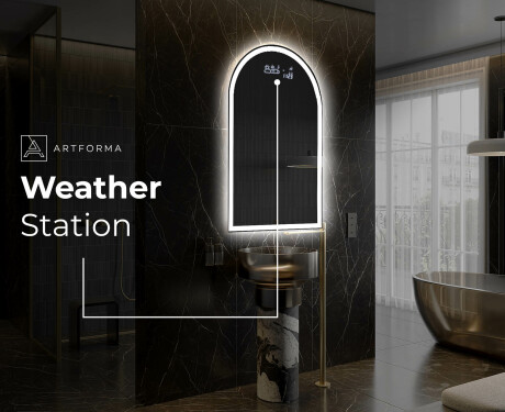 Irregular Mirror LED Lighted decorative design Y222 #6