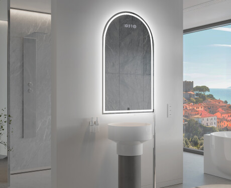 Irregular Mirror LED Lighted decorative design Y223 #9