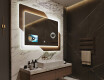 Designer Backlit LED Bathroom Mirror - Retro #12