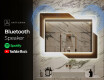 Designer Backlit LED Bathroom Mirror - Retro #7