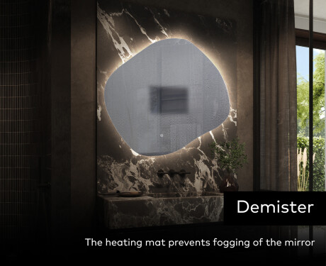 Irregular Mirror LED Lighted decorative design R221 #9