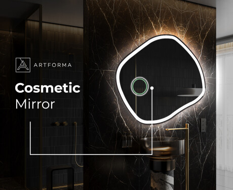 Irregular Mirror LED Lighted decorative design R222 #5