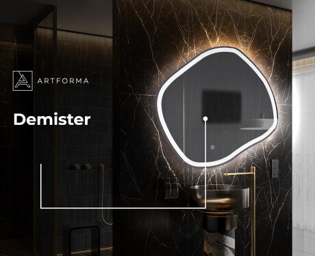 Irregular Mirror LED Lighted decorative design R222 #9