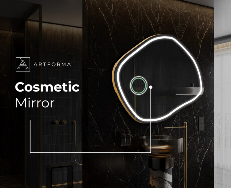 Irregular Mirror LED Lighted decorative design R223 #9