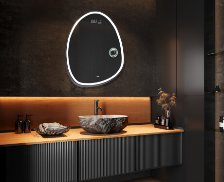Irregular Mirror LED Lighted decorative design SF222 #11