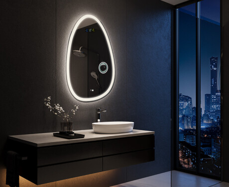 Irregular Mirror LED Lighted decorative design SF222 #4