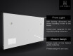 Smart Apple Illuminated Bathroom Mirror LED Lighting L15 #5