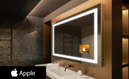 Smart Apple Illuminated Bathroom Mirror LED Lighting L15