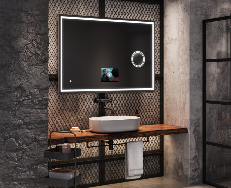 SMART Illuminated Bathroom Mirror L49 Apple #8