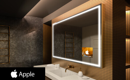 SMART Illuminated Bathroom Mirror L49 Apple