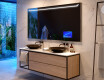 LED Lighted Mirror with SMART Apple Screen L128 #9