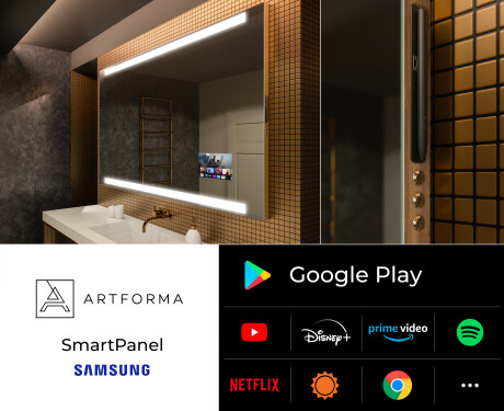 SMART Illuminated Bathroom Mirror L47 Samsung #2