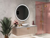 SMART Round Bathroom Mirror LED L76 Apple #11