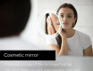 SMART Semi-Circular Bathroom Mirror LED W222 Google #9