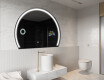 Semi-Circular Magic Mirror LED Lighted W223 Google #10