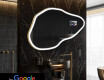 SMART Irregular Bathroom Mirror LED P222 Google