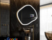 LED Illuminated Irregular Mirorr SMART R222 Google
