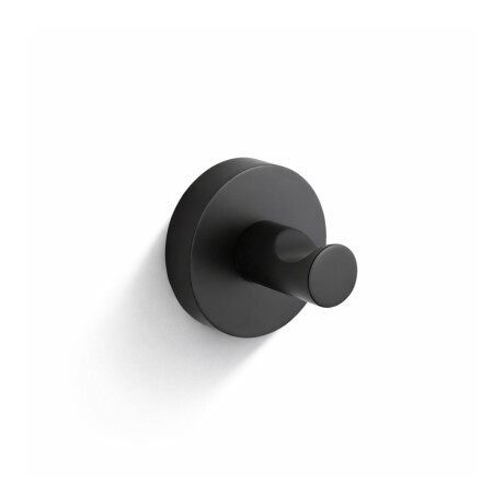 CLASSIC—Single Towel Hook / Matte Black #1