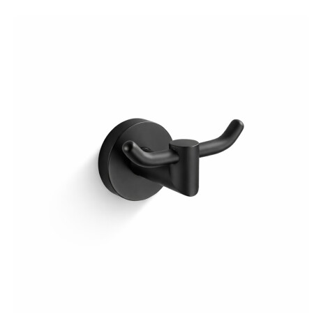 CLASSIC—Double Towel Hook / Matte Black #1