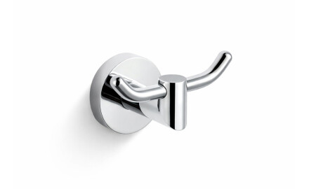 CLASSIC - Double Towel Hook / Chrome