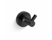 CLASSIC - Double Towel Hook / Matte Black