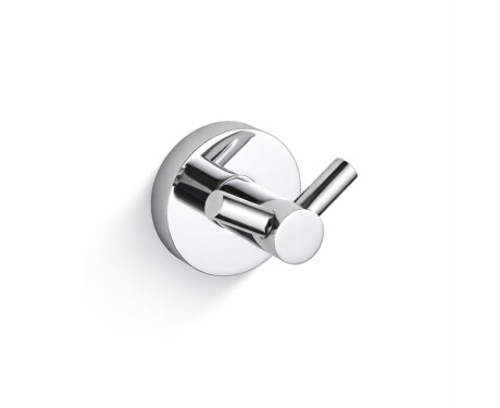 CLASSIC - Double Towel Hook / Chrome