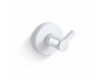 CLASSIC - Double Towel Hook / Matte White