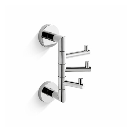 CLASSIC - Towel Hook / Triple Swivel / Chrome #1