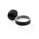 CLASSIC—Cup holder 80.003/003.1, soap dish 80.004/004.1 / matte black / * glass sold separately #1
