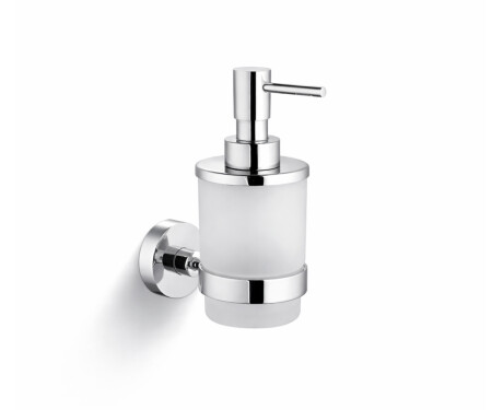 CLASSIC - Liquid Soap Dispenser / Frosted Glass / Chrome