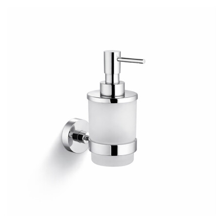 CLASSIC - Liquid Soap Dispenser / Frosted Glass / Chrome #1