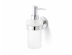 CLASSIC - Liquid Soap Dispenser / Frosted Glass / Chrome