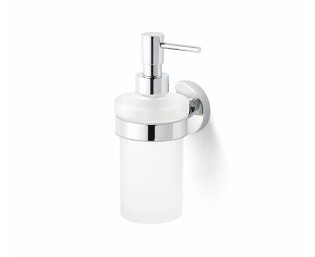 CLASSIC - Liquid Soap Dispenser / Frosted Glass / Chrome