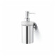 CLASSIC - Liquid Soap Dispenser / Metal Housing, Frosted Glass / Chrome #1