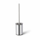 CLASSIC—Low, freestanding toilet brush / metal holder, glass brush head / chrome #1