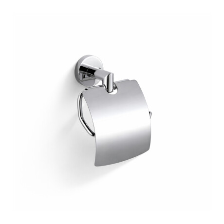 CLASSIC - Toilet Paper Holder / with Cover / Chrome #1