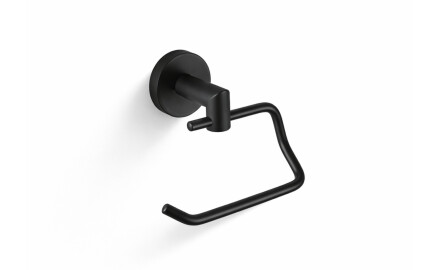 CLASSIC - Toilet Paper Holder / Without Cover / Matte Black