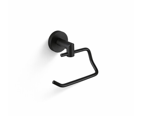 CLASSIC - Toilet Paper Holder / Without Cover / Matte Black